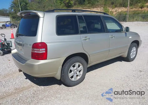 2002 Toyota Highlander Limited V6 z USA, uszkodzony, nr VIN JTEHF21AX20056451